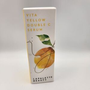Lapalette Beauty Vita Yellow Double C Serum Tighter Brighter Skin 1.18fl.oz